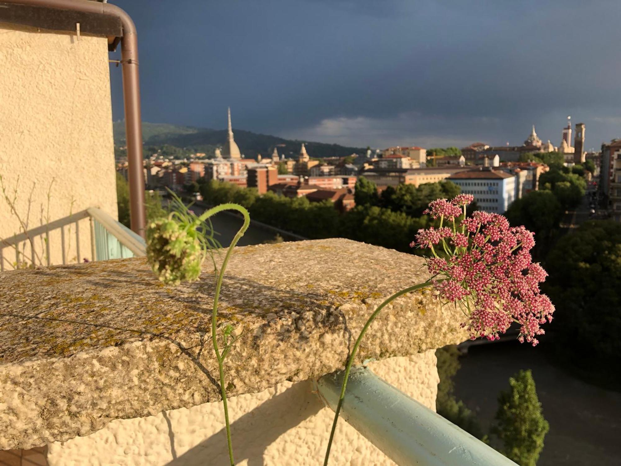 Ferienwohnung Attico Ellen Terrazza Con Vista Turin Exterior foto
