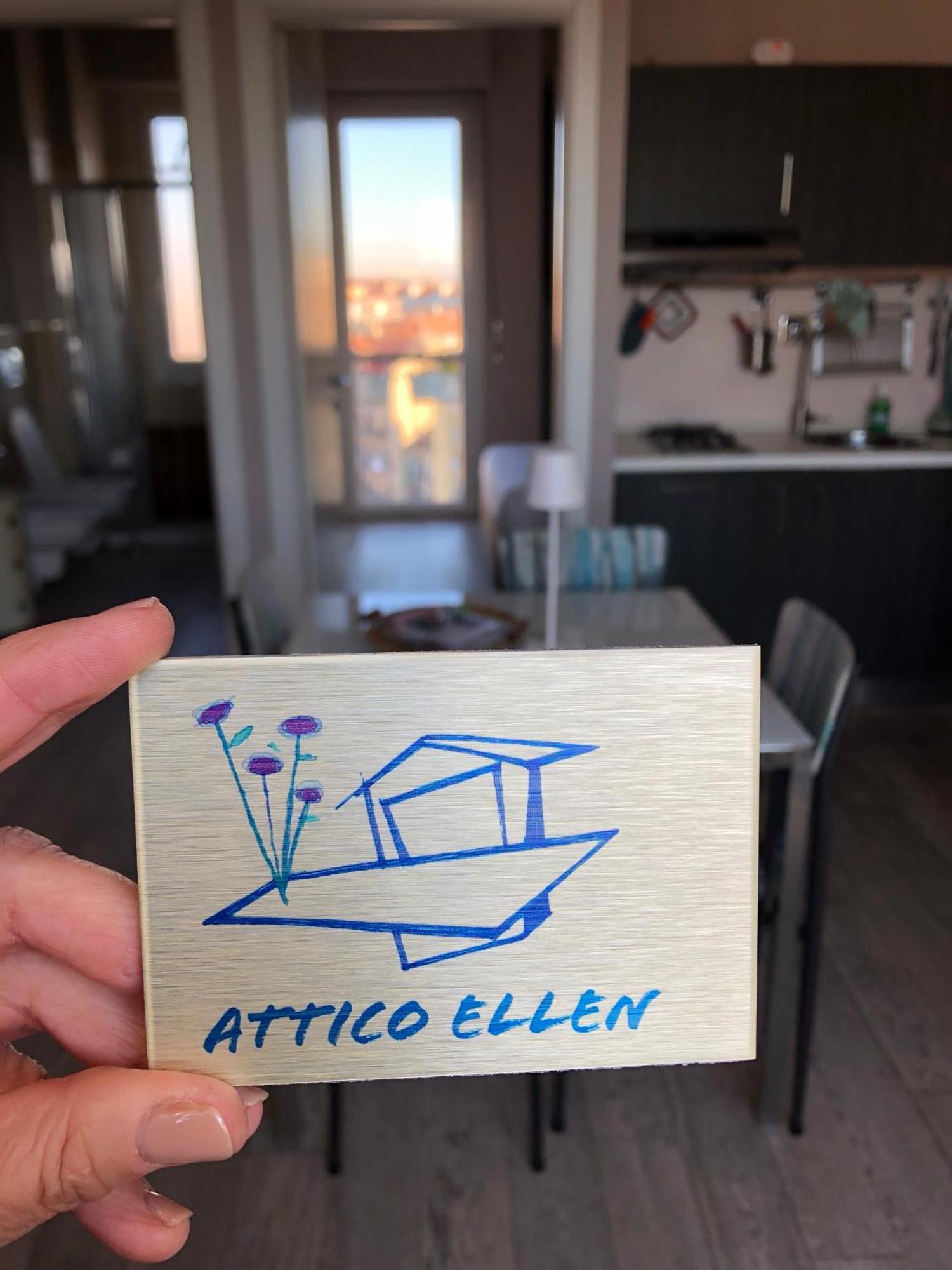 Ferienwohnung Attico Ellen Terrazza Con Vista Turin Exterior foto
